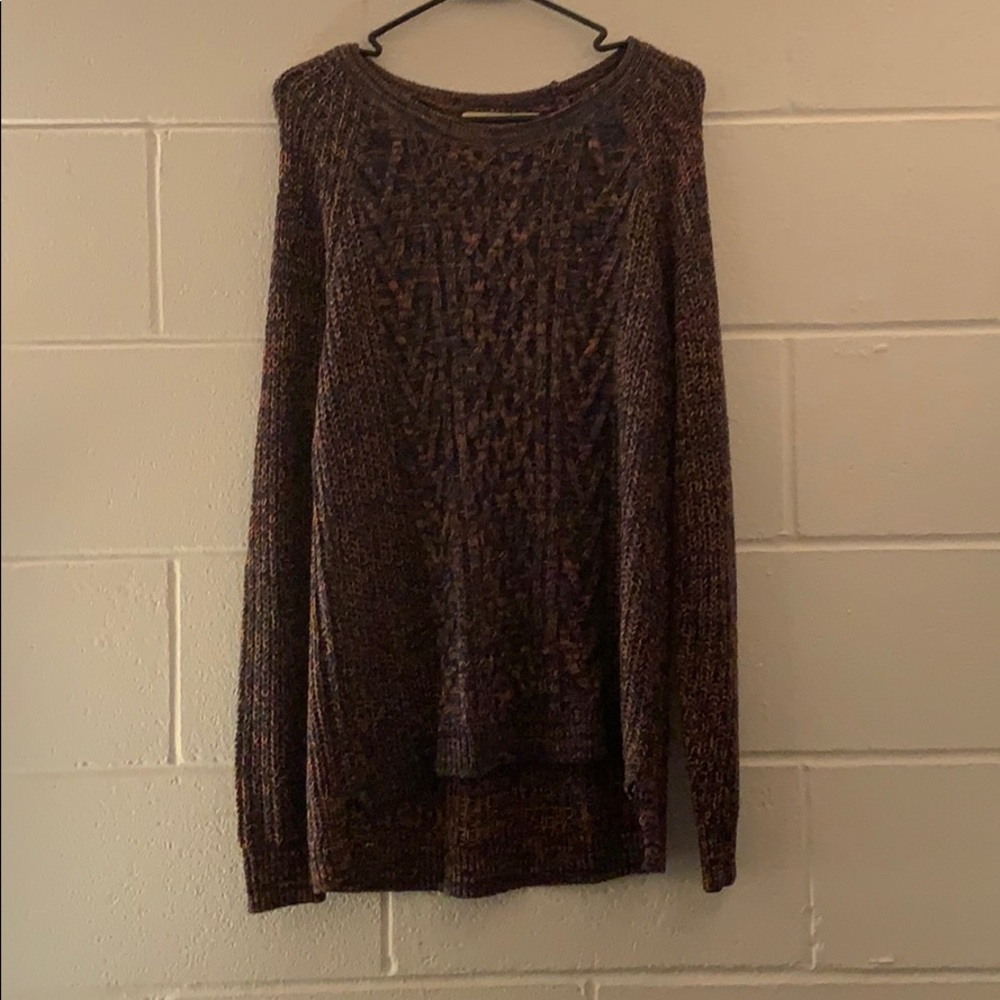 Multicolored Knit Sweater
